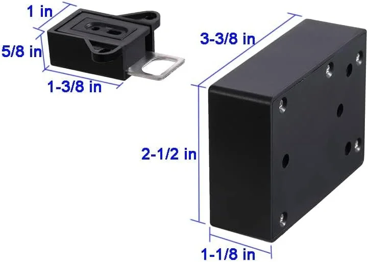 قفل های RFID تزویق برای قفل مخفی DIY، قفل الکترونیکی کابینت با کابل USB برای کابینت های چوبی، کشوها، کمدهای قفل دار و گنجه ها قفل های RFID تزویق برای قفل مخفی DIY، قفل الکترونیکی کابینت با کابل USB برای کابینت های چوبی، کشوها، کمدهای قفل دار و گنجه ها