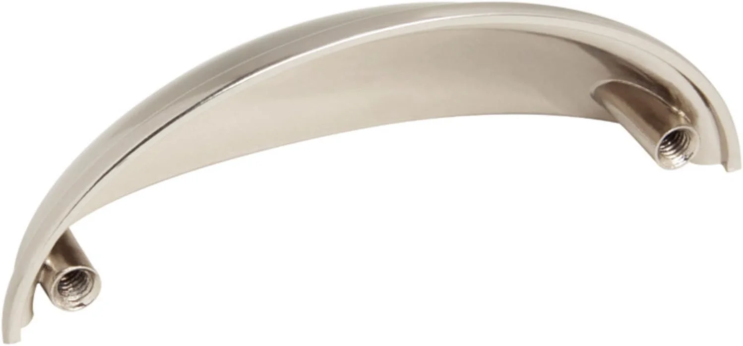 دستگیره های فنجانی سطل نیکل برس خورده فرانکلین براس، دستگیره کابینت و کشو برای کابینت آشپزخانه، کشوهای کمد، 3 اینچ (76 میلی متر)، بسته 10 عددی، P34702K-Sn-B، سخت افزار