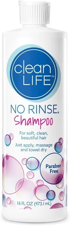 شامپو بدون نیاز به آبکشی، 473 میلی لیتر - موها را شاداب، تمیز و بدون بو می کند، فرمول بدون نیاز به آبکشی