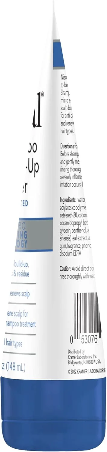 پاک کننده پوست سر قبل از شامپو نیزورال - لایه برداری و تجدید، آماده سازی برای درمان ضد شوره، 142 گرم