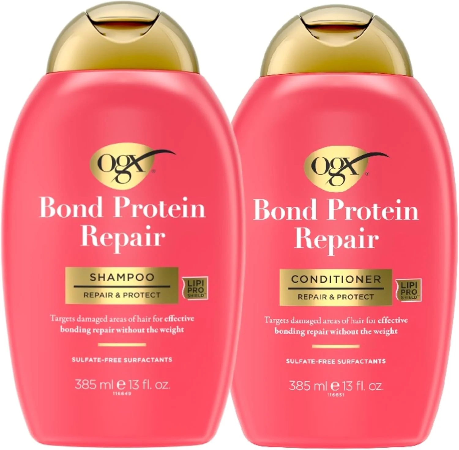 مجموعه شامپو و نرم کننده ترمیم و محافظت پروتئین پیوند او جی ایکس، هدف قرار دادن نواحی آسیب دیده برای محافظت از پیوند، بدون سولفات، مراقبت آبرسان برای موهای رنگ شده و خشک، 385 میلی لیتر (بسته 2 عددی) مجموعه شامپو و نرم کننده ترمیم و محافظت پروتئین پیوند او جی ایکس، هدف قرار دادن نواحی آسیب دیده برای محافظت از پیوند، بدون سولفات، مراقبت آبرسان برای موهای رنگ شده و خشک، 385 میلی لیتر (بسته 2 عددی)