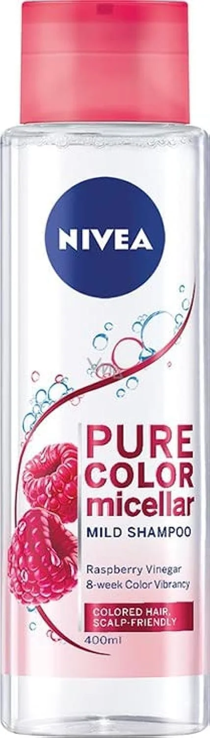 شامپو ملایم میسلار نیوآ مدل Pure Color حجم 400 میلی لیتر