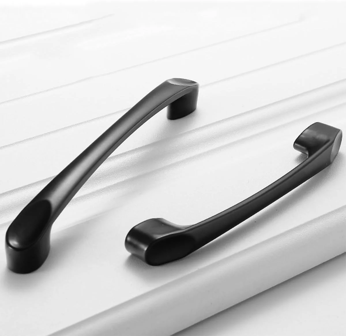 JOEJNCED 20 عدد دستگیره کمد، دستگیره کابینت، فاصله سوراخ 96 میلی متر، آلیاژ آلومینیوم، دستگیره کشو، دستگیره مشکی، برای کمد لباس، کابینت، کشو