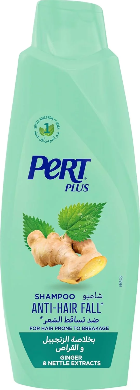 شامپو پرتی پلاس - زنجبیل، 600 میلی لیتر