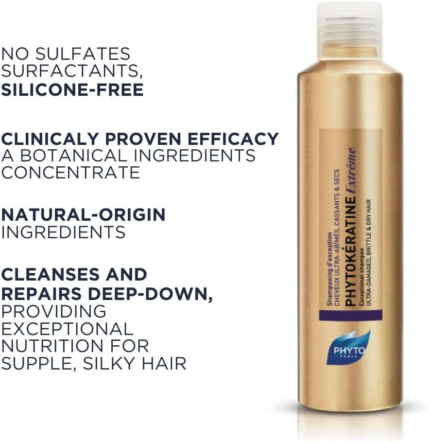 شامپو فیتو فیتوکراتین اکستریم استثنایی برای موهای آسیب دیده، شکننده و خشک 200 میلی لیتر