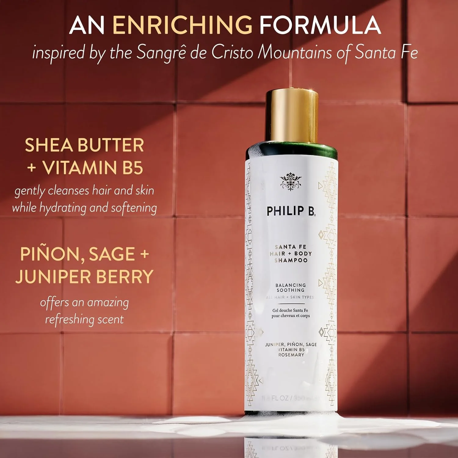 شامپو متعادل کننده فیلیپ بی سنت آف سانتافه 350 میلی لیتر شامپو متعادل کننده فیلیپ بی سنت آف سانتافه 350 میلی لیتر