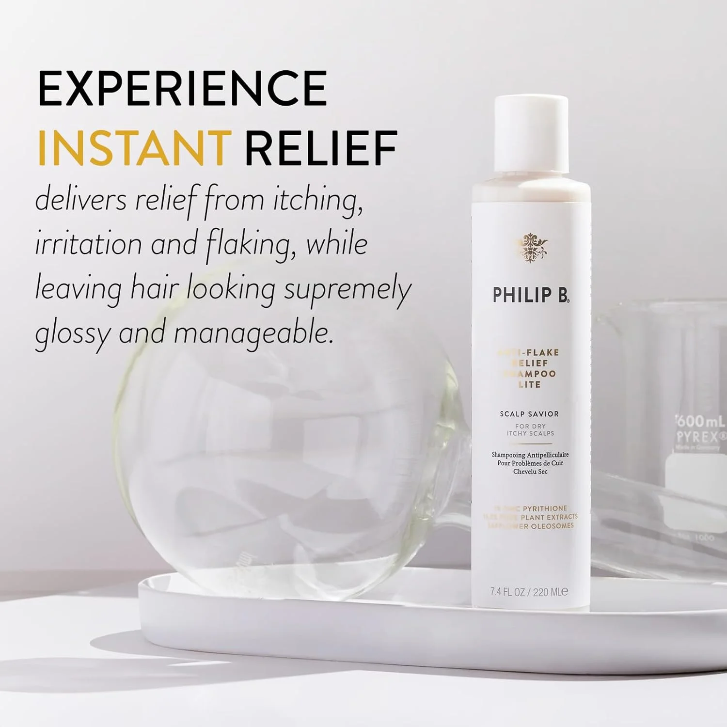 شامپو ضد شوره فیلیپ بی مدل Antiflake Ii Relief مناسب برای آقایان و بانوان - 220 میلی لیتر