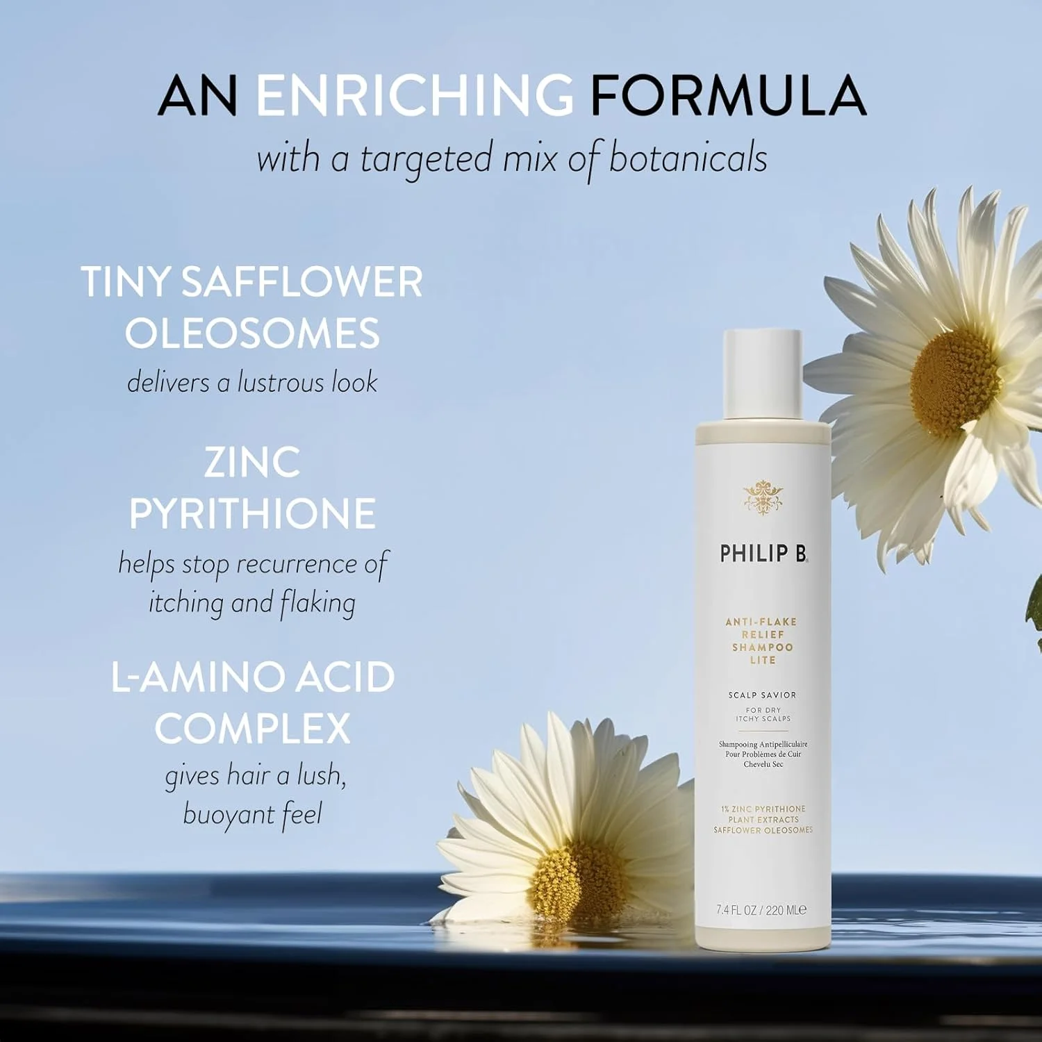 شامپو ضد شوره فیلیپ بی مدل Antiflake Ii Relief مناسب برای آقایان و بانوان - 220 میلی لیتر