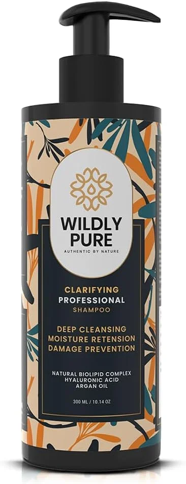 شامپو شفاف کننده WILDLY PURE برای آب سخت و آسیب فلز | برای پوست سر چرب و موهای کم منفذ | پاک کننده عمیق، تجمع و پوسته ها را از بین می برد | بدون سولفات، پارابن و سیلیکون | مردان و زنان | 300 میلی لیتر (بازنشانی) شامپو شفاف کننده WILDLY PURE برای آب سخت و آسیب فلز | برای پوست سر چرب و موهای کم منفذ | پاک کننده عمیق، تجمع و پوسته ها را از بین می برد | بدون سولفات، پارابن و سیلیکون | مردان و زنان | 300 میلی لیتر (بازنشانی)
