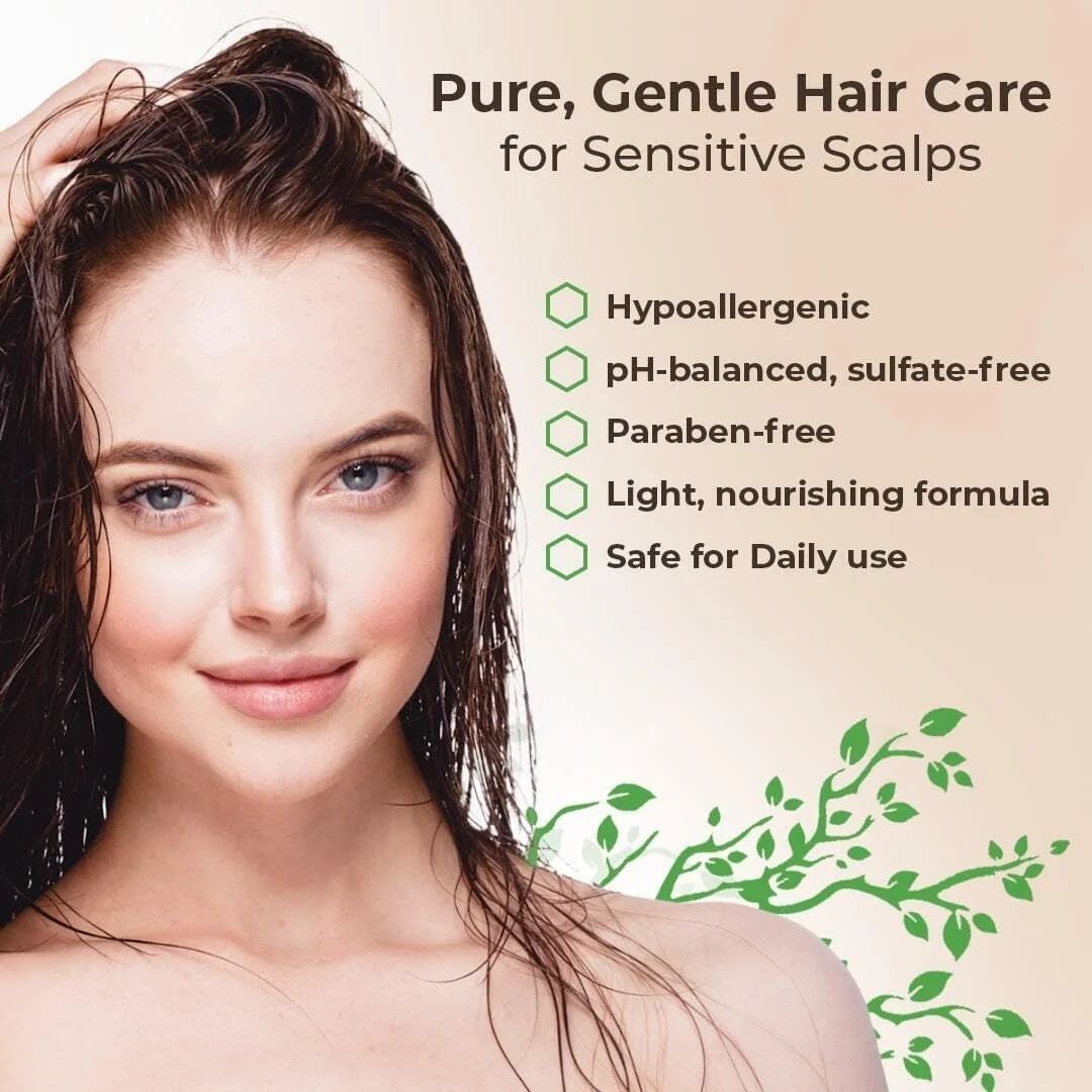 شامپو پسوریازیس نچرالز وایلد برای مراقبت و تسکین پوست سر - شامپو ضد شوره آبرسان برای پوست سر خشک و خارش دار - شامپو اگزما ملایم برای پوست حساس