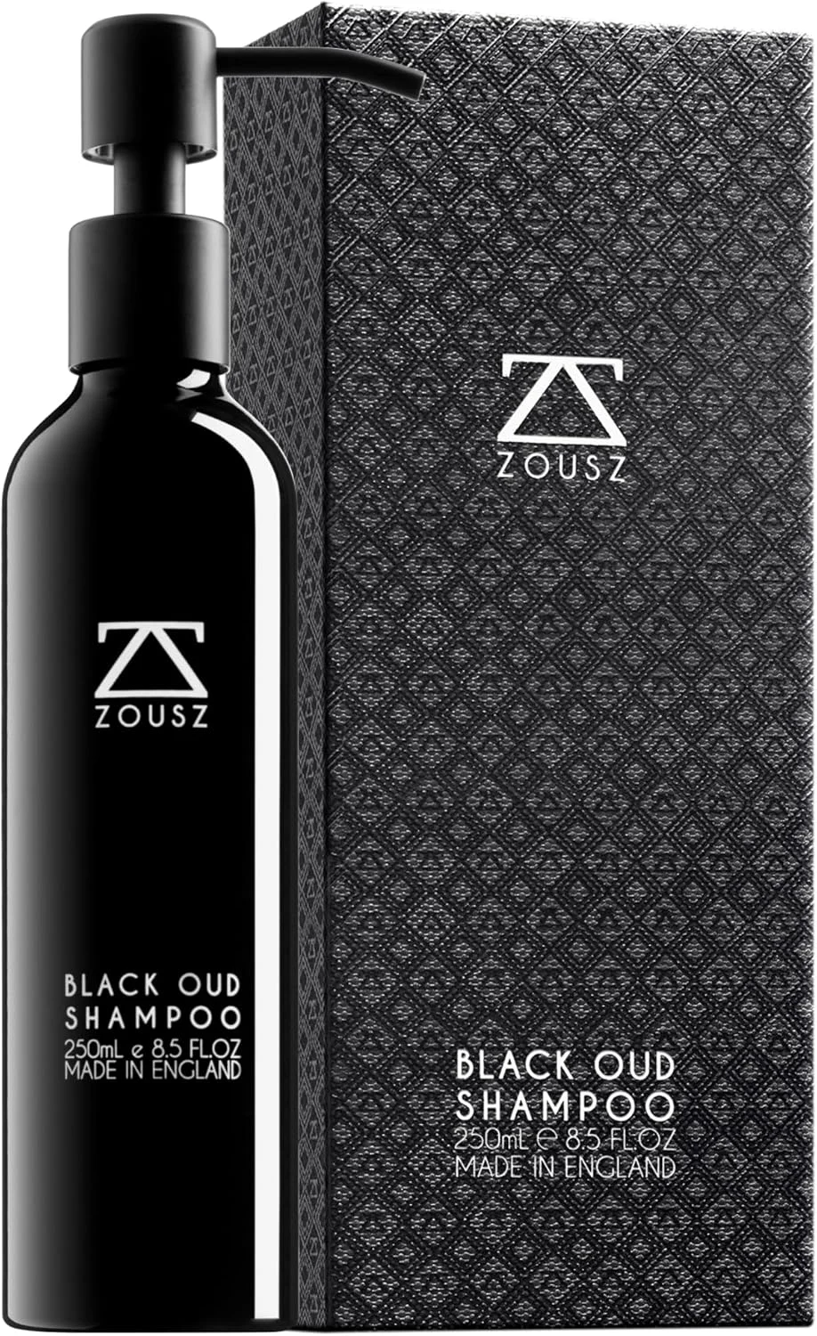 شامپو مردانه زوز - شامپو روزانه پاک کننده، احیا کننده و مغذی با رایحه عود سیاه، مناسب مو و ریش، حاوی مواد طبیعی و ارگانیک، فاقد SLS، پارابن و سیلیکون - 250 میلی لیتر