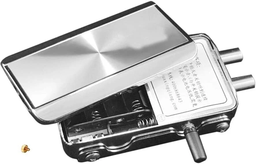 قفل درب هوشمند JHQWIDD، کیت قفل درب منزل، کنترل از راه دور، ورود بدون کلید، قفل الکترونیکی، سیستم قفل ضد سرقت بی سیم هوشمند، چند منظوره و ایمن (رنگ: نقره ای) قفل درب هوشمند JHQWIDD، کیت قفل درب منزل، کنترل از راه دور، ورود بدون کلید، قفل الکترونیکی، سیستم قفل ضد سرقت بی سیم هوشمند، چند منظوره و ایمن (رنگ: نقره ای)