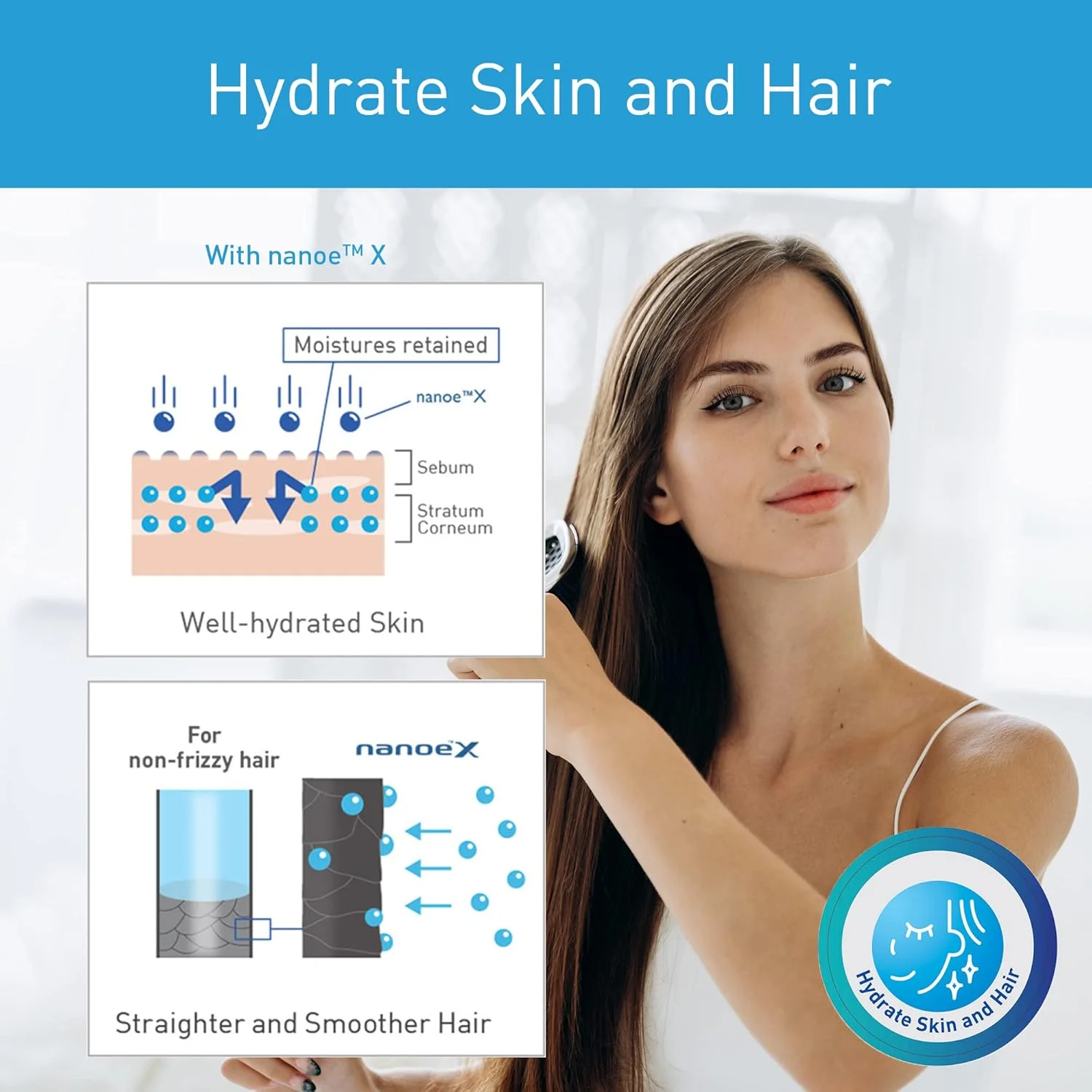 دستگاه تصفیه هوا نانو ایکس پاناسونیک برای خودرو، خانه، دفتر کار، قابل حمل و سبک، پوشش 3 متری، مهار ویروس و باکتری، آبرسانی پوست و مو، خوشبو کننده محیط، مدل F GPT01MKU، مشکی دستگاه تصفیه هوا نانو ایکس پاناسونیک برای خودرو، خانه، دفتر کار، قابل حمل و سبک، پوشش 3 متری، مهار ویروس و باکتری، آبرسانی پوست و مو، خوشبو کننده محیط، مدل F GPT01MKU، مشکی