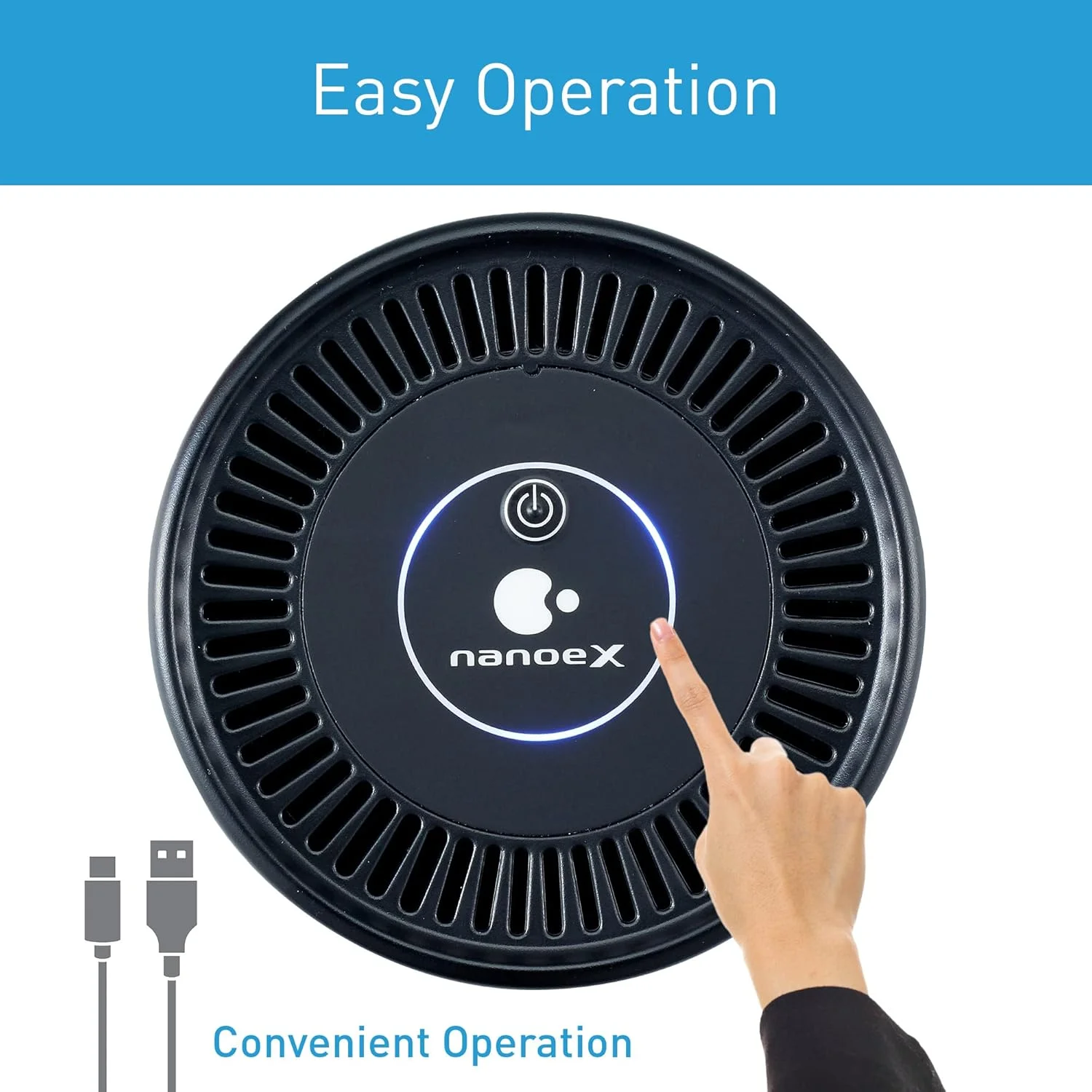 دستگاه تصفیه هوا نانو ایکس پاناسونیک برای خودرو، خانه، دفتر کار، قابل حمل و سبک، پوشش 3 متری، مهار ویروس و باکتری، آبرسانی پوست و مو، خوشبو کننده محیط، مدل F GPT01MKU، مشکی دستگاه تصفیه هوا نانو ایکس پاناسونیک برای خودرو، خانه، دفتر کار، قابل حمل و سبک، پوشش 3 متری، مهار ویروس و باکتری، آبرسانی پوست و مو، خوشبو کننده محیط، مدل F GPT01MKU، مشکی