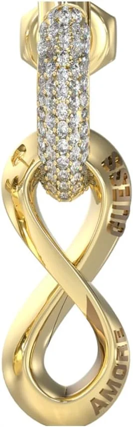 گوشواره های استیل طلایی آمور، Única، استیل ضد زنگ، بدون سنگ قیمتی گوشواره های استیل طلایی آمور، Única، استیل ضد زنگ، بدون سنگ قیمتی