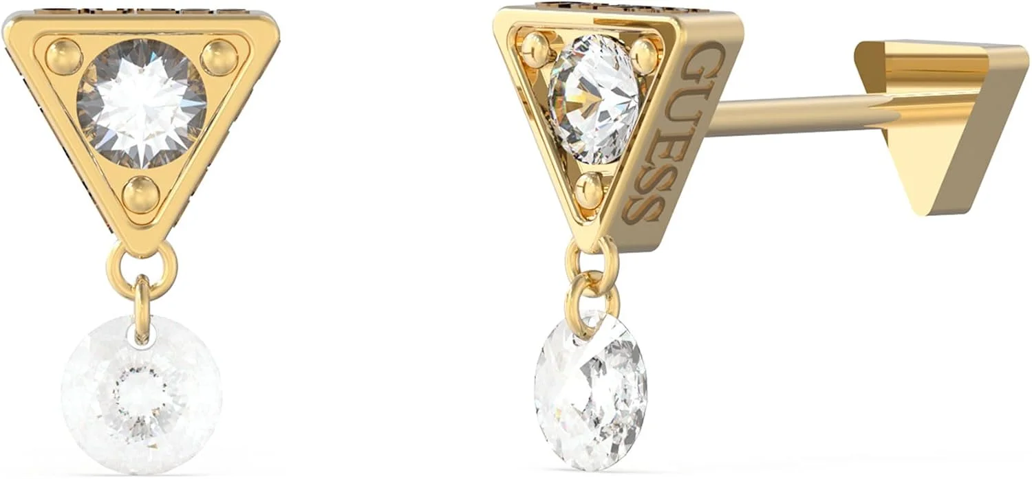 گوشواره زنانه گس مدل JUBE03304JWYGT-U، سایز تک، فلز غیر قیمتی، بدون سنگ قیمتی
