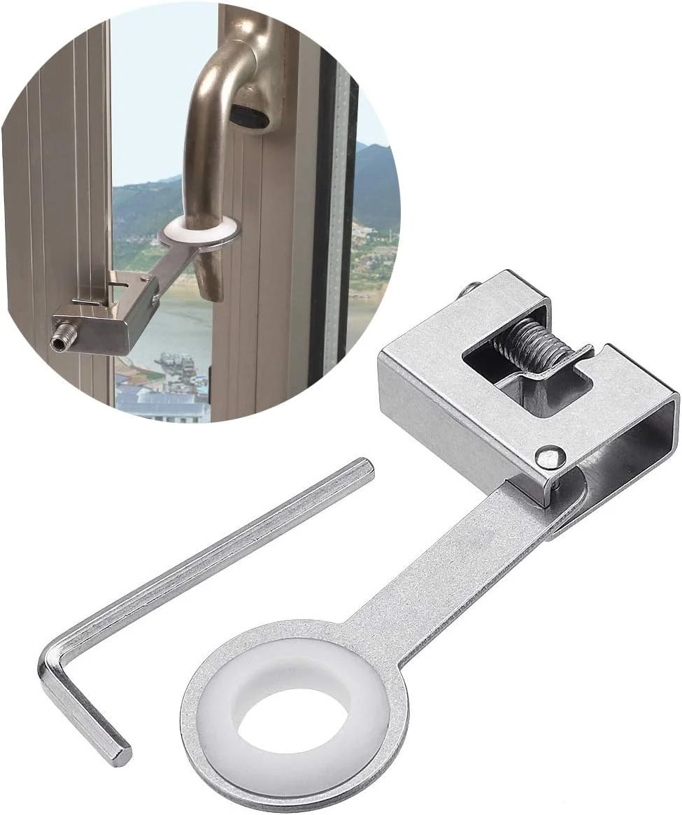 قفل دستگیره درب روبیک، قفل اهرمی پنجره درب های کشویی، قفل ایمنی ضد سرقت کودک (1 عدد)