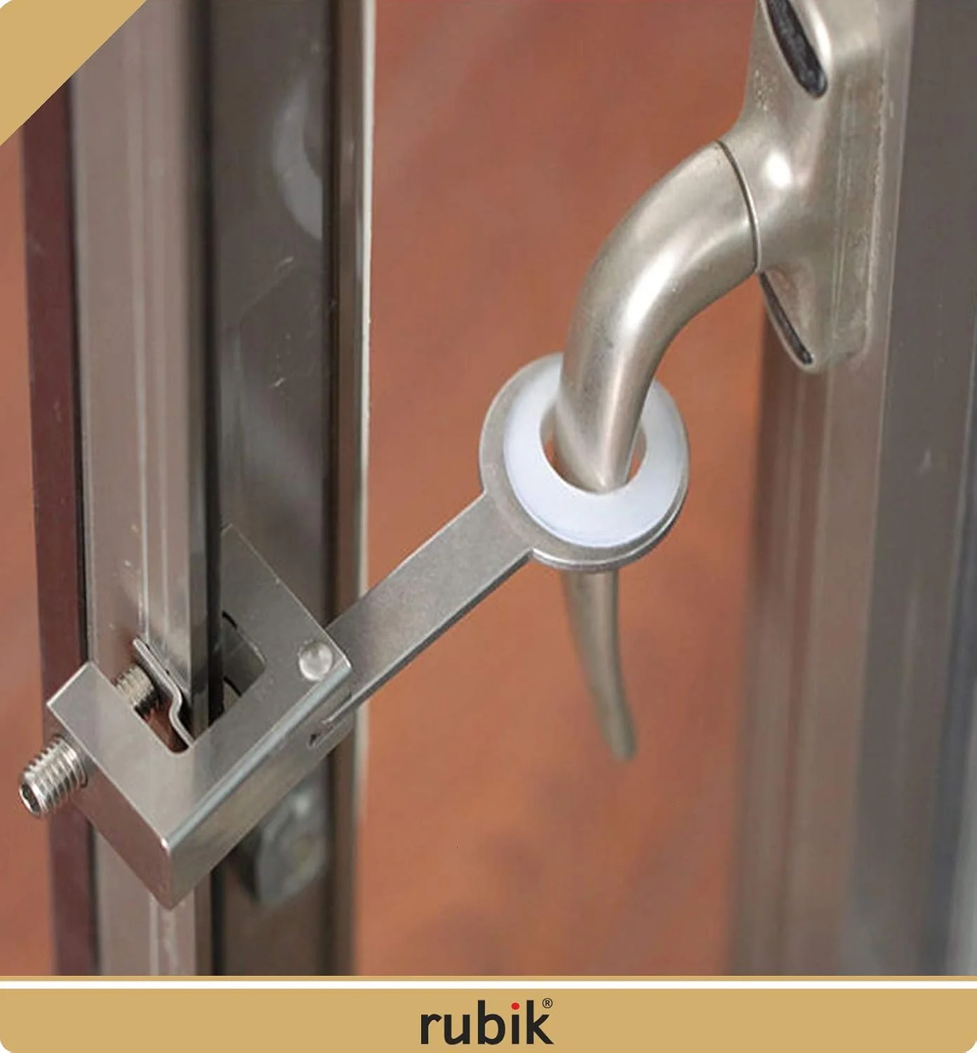 قفل دستگیره درب روبیک، قفل اهرمی پنجره درب های کشویی، قفل ایمنی ضد سرقت کودک (1 عدد) قفل دستگیره درب روبیک، قفل اهرمی پنجره درب های کشویی، قفل ایمنی ضد سرقت کودک (1 عدد)