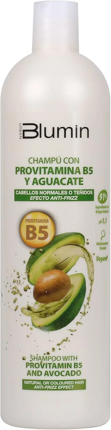 شامپو ضد وز بلومین با عصاره آووکادو و پروویتامین B5 برای موهای معمولی یا رنگ شده 1000 میلی لیتر