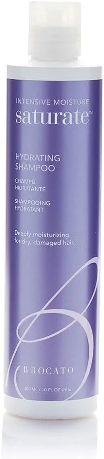 شامپو روزانه موهای خشک و آسیب دیده Brocato Saturate: شامپو آبرسان و مرطوب کننده قوی - فرمول مرطوب کننده ایمن برای موهای رنگ شده - فاقد سولفات و پارابن - 295 میلی لیتر شامپو روزانه موهای خشک و آسیب دیده Brocato Saturate: شامپو آبرسان و مرطوب کننده قوی - فرمول مرطوب کننده ایمن برای موهای رنگ شده - فاقد سولفات و پارابن - 295 میلی لیتر