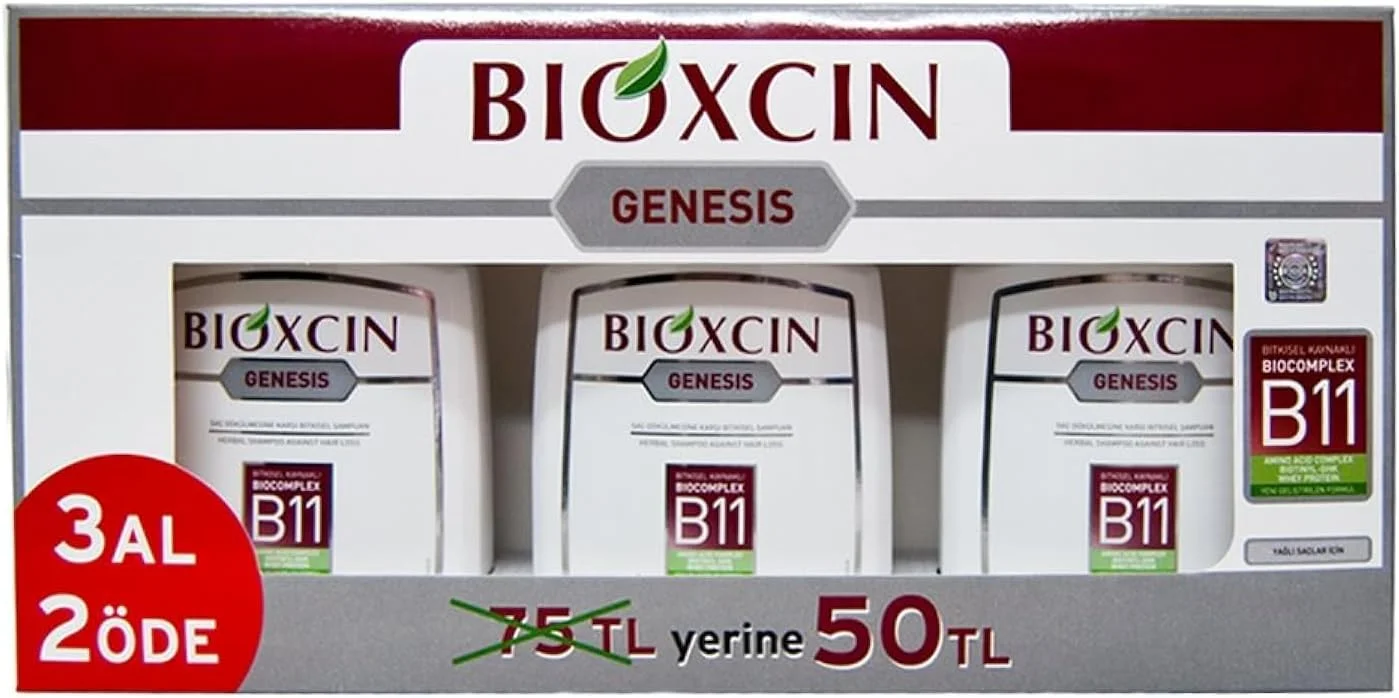 شامپو ضد ریزش مو بایوکسین Genesis مناسب موهای معمولی (3 عدد)
