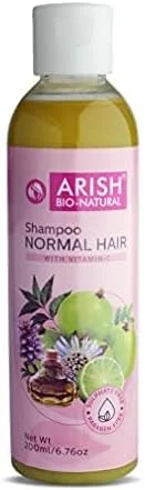 شامپو موی نرمال آریش بایو-نچرال با ویتامین C (200 میلی لیتر)