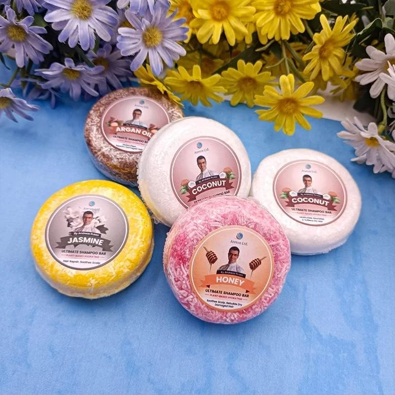 شامپو بار جامد آرتون - شامپو بار و نرم کننده طبیعی برای تغذیه موهای خشک، جلوگیری از موخوره با آبرسانی گیاهی (آلوئه ورا) شامپو بار جامد آرتون - شامپو بار و نرم کننده طبیعی برای تغذیه موهای خشک، جلوگیری از موخوره با آبرسانی گیاهی (آلوئه ورا)