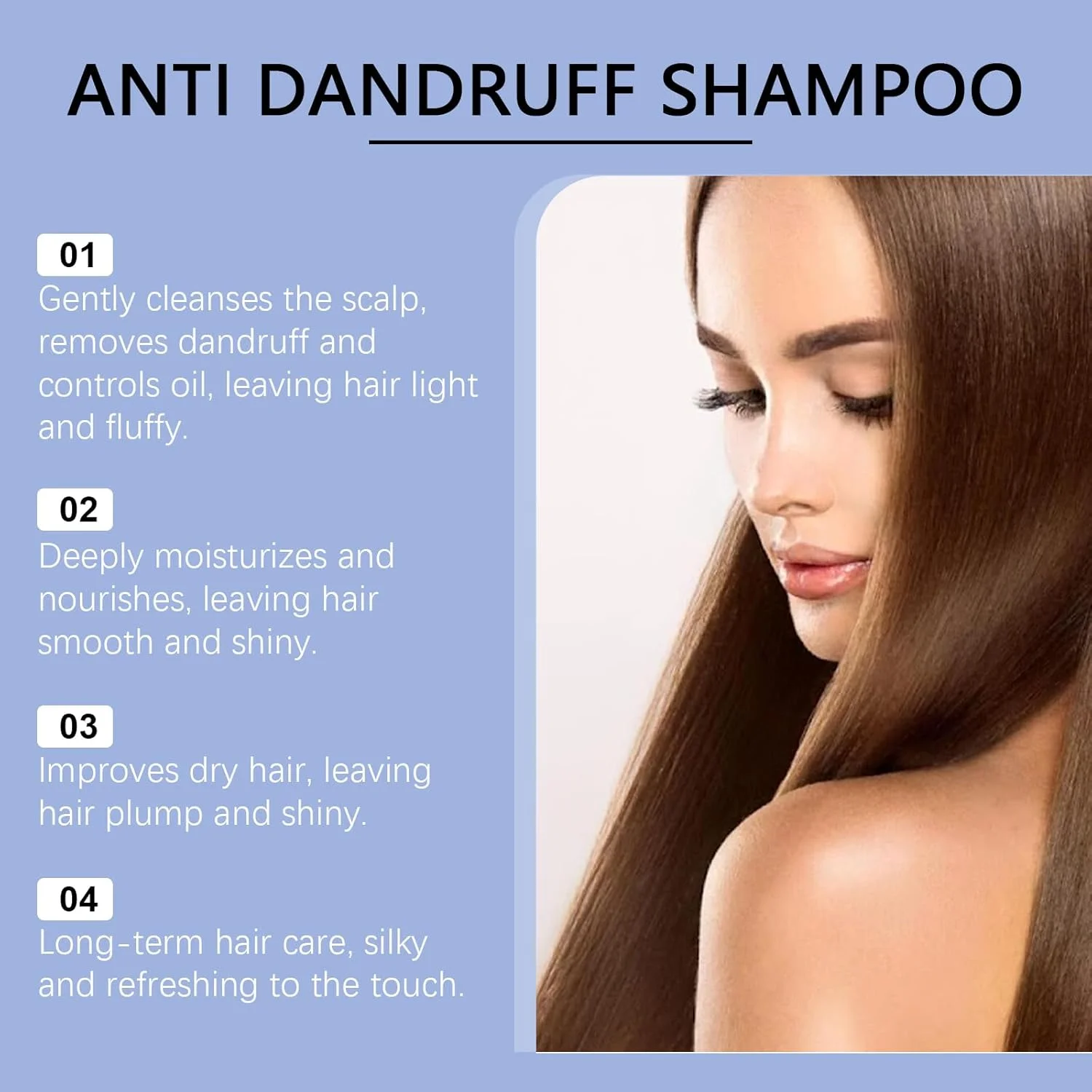 شامپو ضد شوره با سولفید سلنیوم، موهای معمولی را به آرامی تمیز می کند، پوسته ها را کاهش می دهد، خارش پوست سر را تسکین می دهد، تجمع را از بین می برد و به حفظ محیط سالم و متعادل پوست سر کمک می کند.