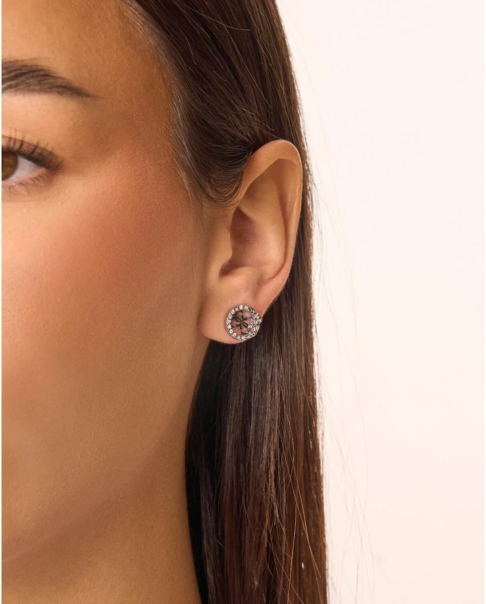 گوشواره های استیل نقره ای 4 Love، Única، استیل ضد زنگ، بدون سنگ قیمتی گوشواره های استیل نقره ای 4 Love، Única، استیل ضد زنگ، بدون سنگ قیمتی