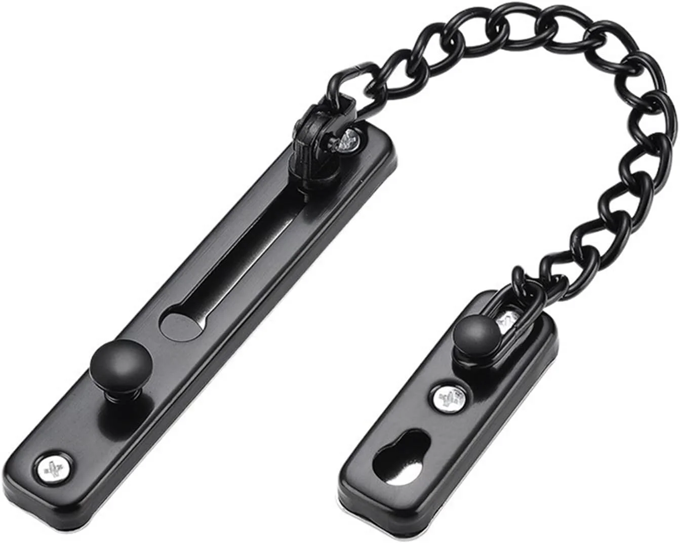 قفل درب امنیتی WANAM مدل Defender، قفل زنجیری ضد سرقت درب منزل، قفل درب، قفل ضد سرقت، قفل ایمنی، قفل درب، پین ضد قفل، بدون پیچ و مهره