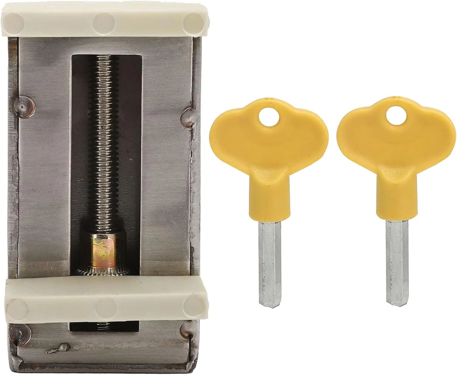 قفل محدود کننده استیل ضد زنگ، قفل محافظ کودک، سگک پنجره کشویی، قفل ضد سرقت برای درب منزل