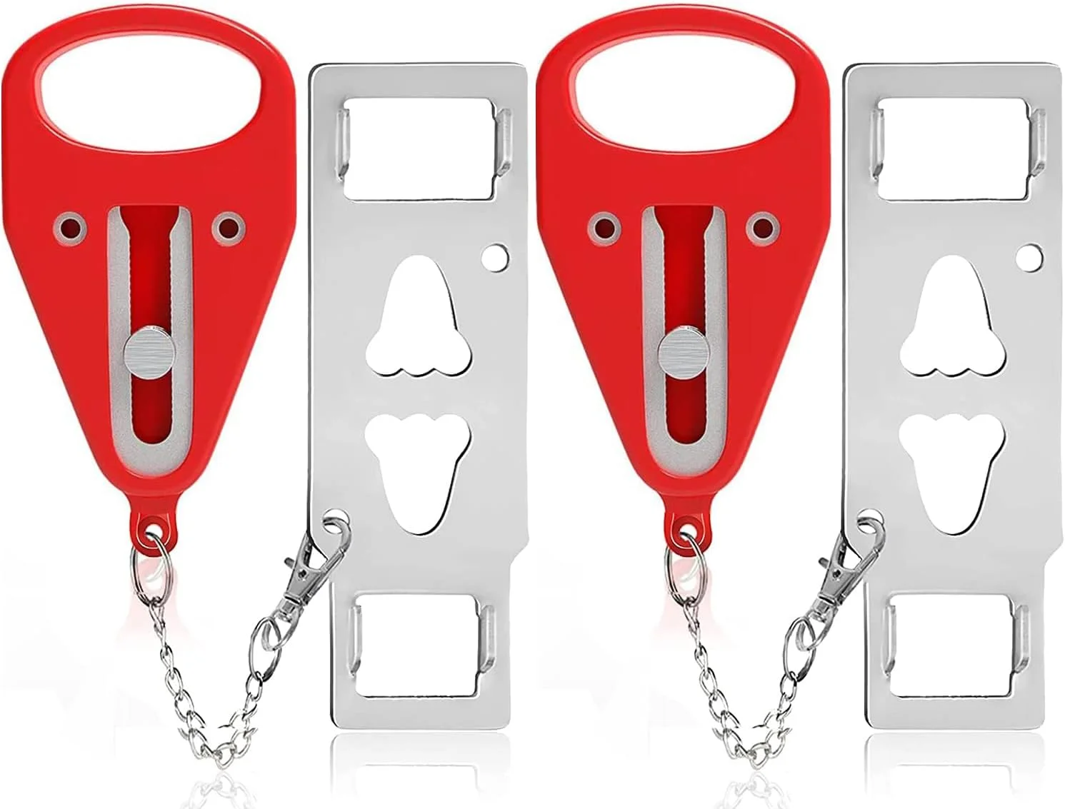 قفل های ایمنی برای درب های داخلی، قفل درب مسافرتی برای اتاق های هتل آپارتمان، قفل درب خانگی، قفل ایمنی درب بدون نیاز به سوراخ کاری، قفل درب قابل حمل برای اتاق های هتل ضد سرقت