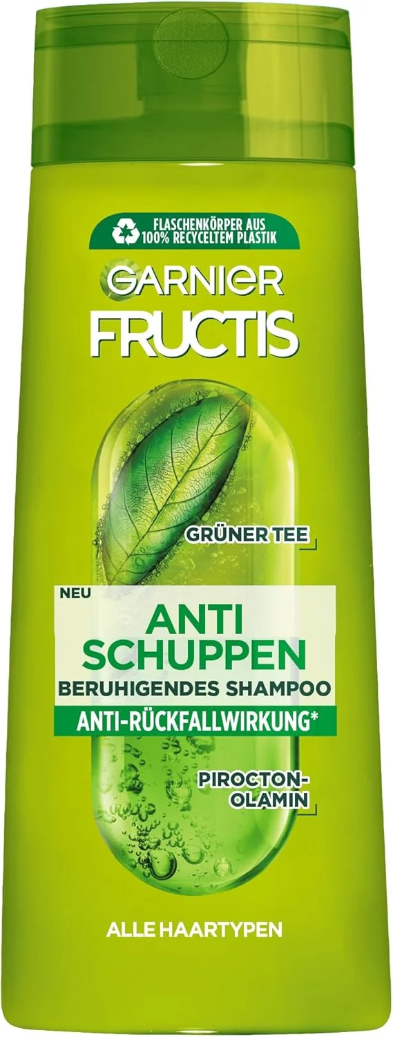 شامپو ضد شوره گارنیه حاوی مواد مرطوب کننده میوه ای برای تقویت مو، شامپو ضد شوره کلاسیک Fructis 6 عدد 250 میلی لیتر