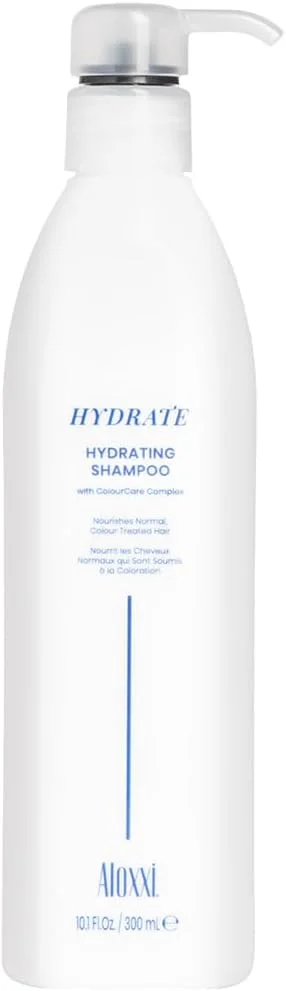 شامپو آلوکسی آبرسان موهای رنگ شده حاوی کراتین و آمینو اسیدهای ابریشم و کمپلکس محافظت از رنگ، 300 میلی لیتر
