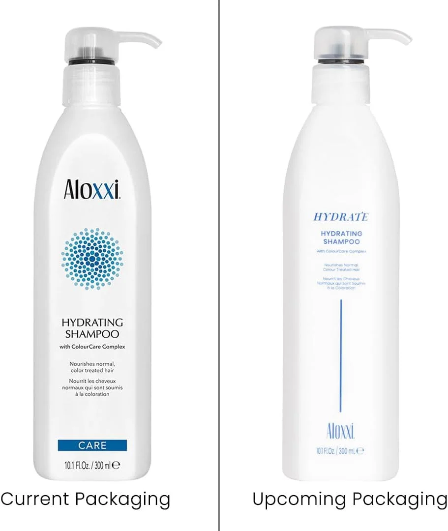 شامپو آلوکسی آبرسان موهای رنگ شده حاوی کراتین و آمینو اسیدهای ابریشم و کمپلکس محافظت از رنگ، 300 میلی لیتر