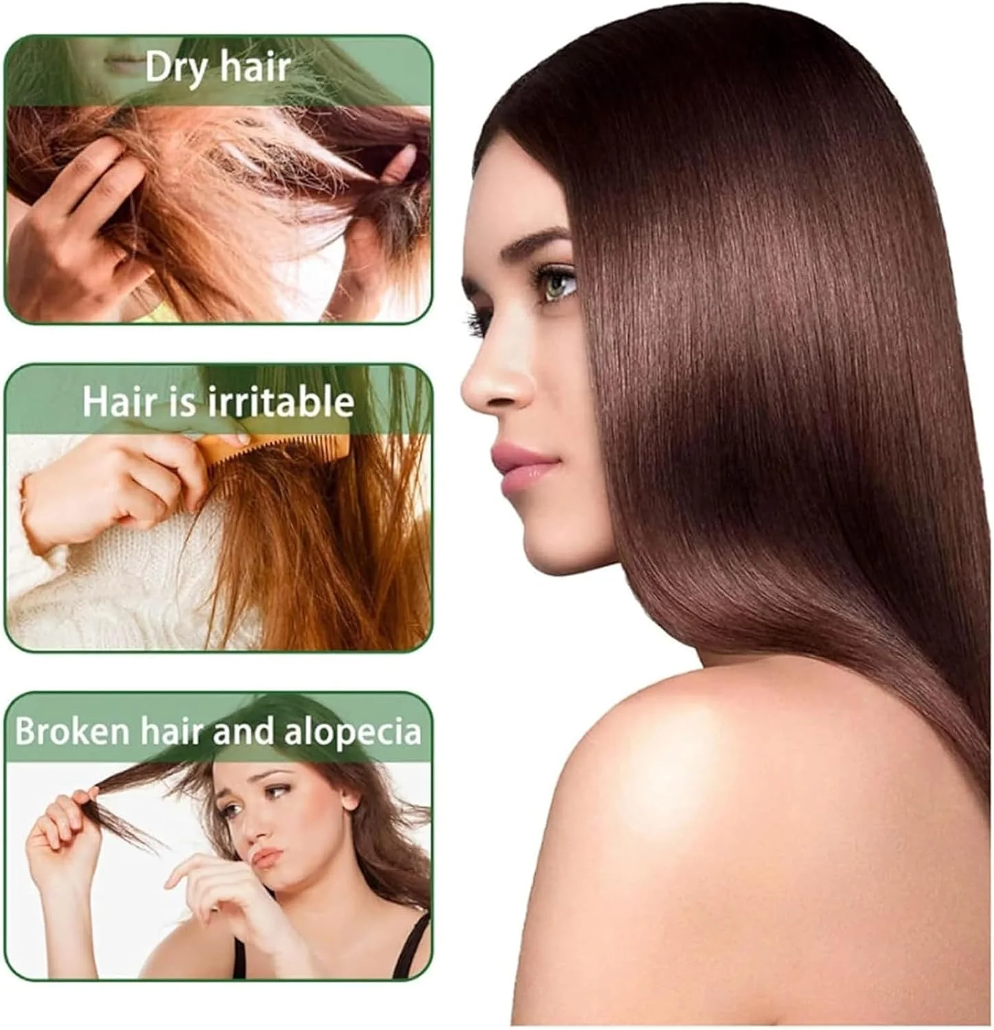 شامپو رزماری حاوی کراتین هیدرولیز شده، شامپو روغن برگ رزماری، ضخیم کننده و تقویت کننده طبیعی، نرم و لطیف برای آقایان و بانوان، نرم کننده پاک کننده (1 عدد)