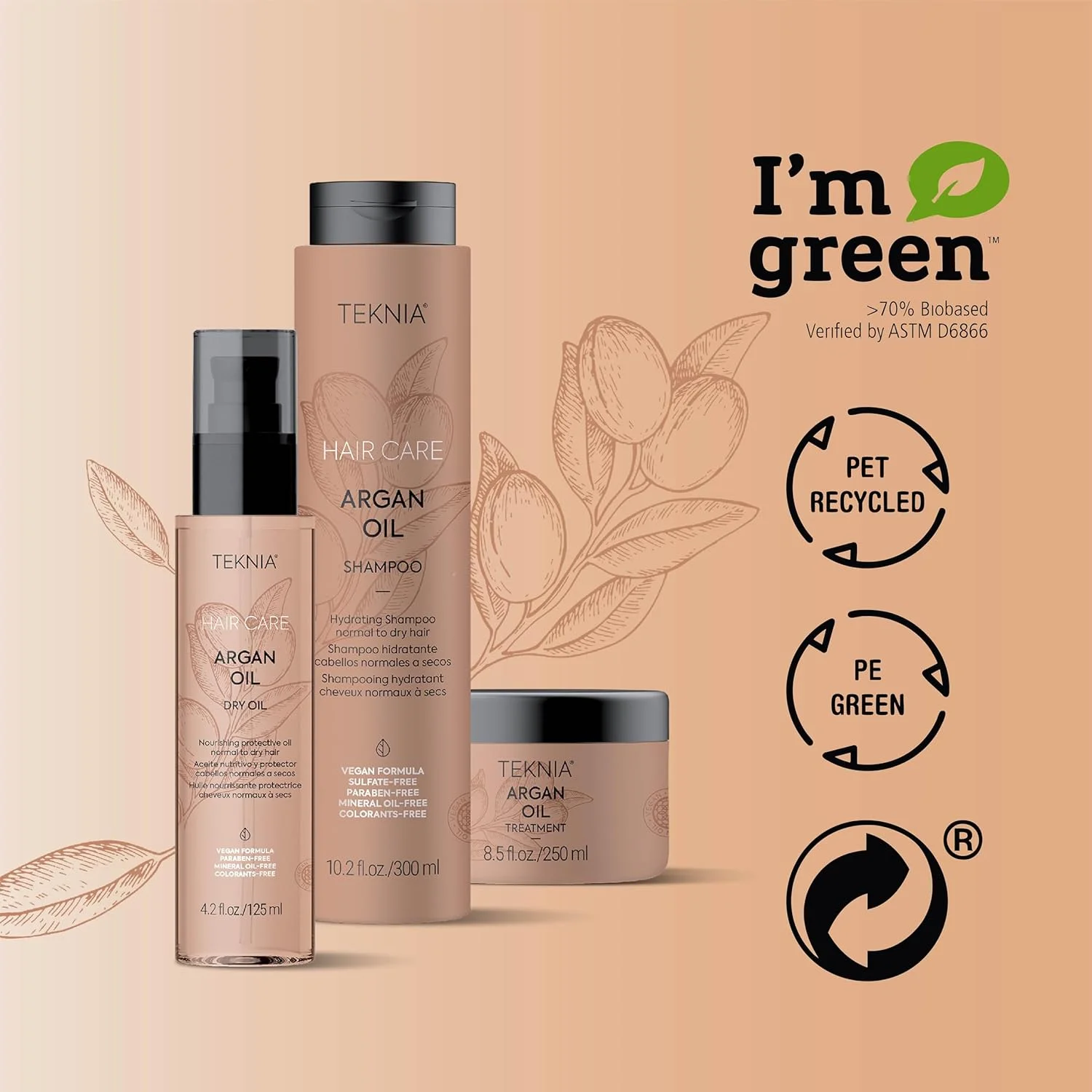 شامپو روغن آرگان لاکمه TKN حجم 300 میلی لیتر شامپو روغن آرگان لاکمه TKN حجم 300 میلی لیتر