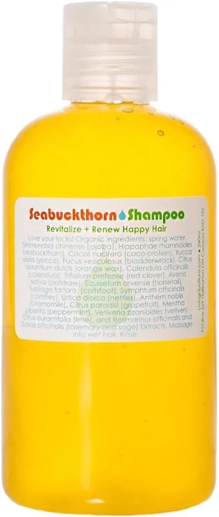 لیوینگ لیبیشنز - شامپو ارگانیک سنجد دریایی | زیبایی پاک طبیعی و دست‌ساز (240 میلی‌لیتر)