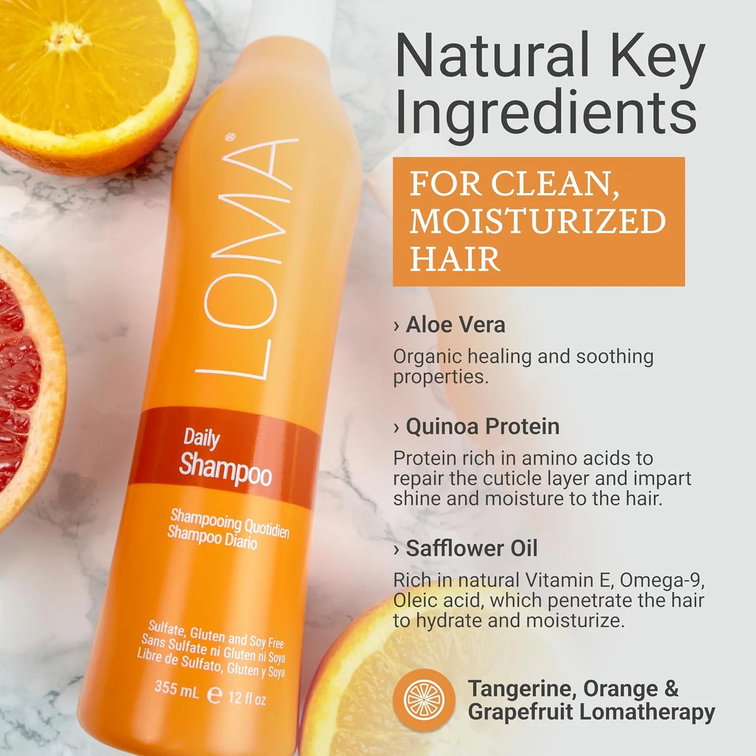 شامپو روزانه مو لوما، 975 میلی لیتر شامپو روزانه مو لوما، 975 میلی لیتر