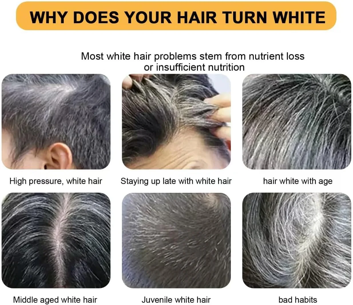 صابون شامپو برگرداننده موی خاکستری LBOYLOVE® بسته 2 عددی - صابون سیاه طبیعی برای پوشش موهای خاکستری - شامپو بار تیره کننده با جینسینگ و کنجد سیاه (وگان) - مرطوب کننده و مراقبت از پوست سر برای آقایان و بانوان صابون شامپو برگرداننده موی خاکستری LBOYLOVE® بسته 2 عددی - صابون سیاه طبیعی برای پوشش موهای خاکستری - شامپو بار تیره کننده با جینسینگ و کنجد سیاه (وگان) - مرطوب کننده و مراقبت از پوست سر برای آقایان و بانوان