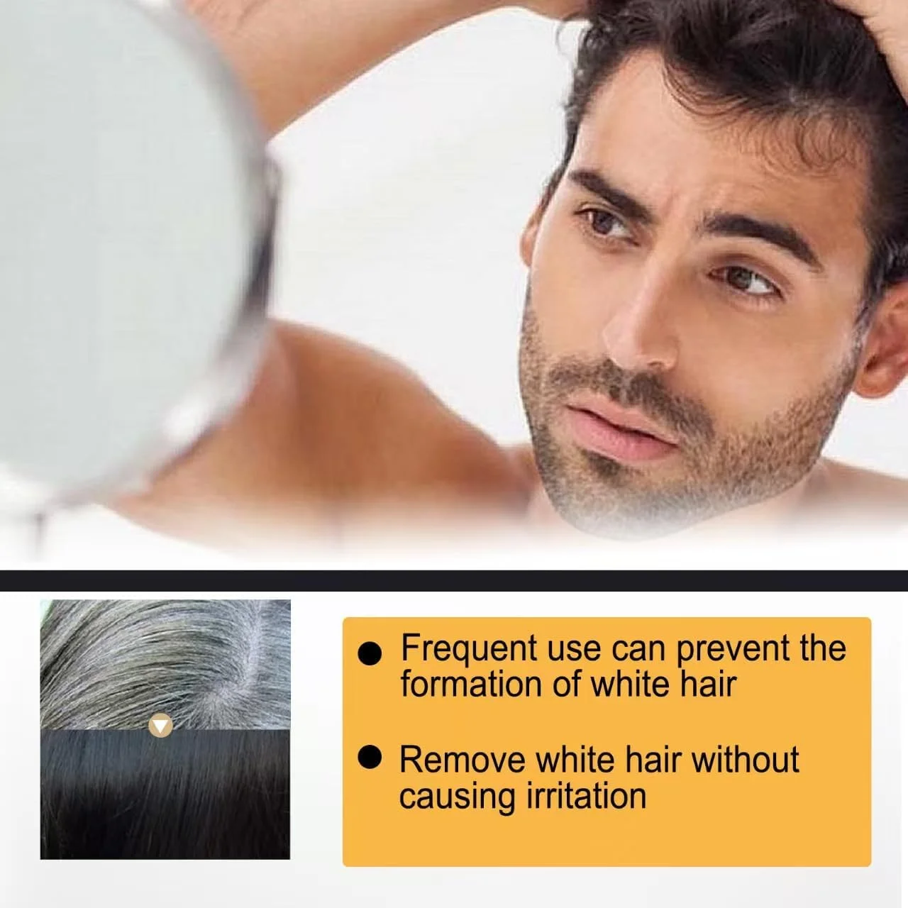 صابون شامپو برگرداننده موی خاکستری LBOYLOVE® بسته 2 عددی - صابون سیاه طبیعی برای پوشش موهای خاکستری - شامپو بار تیره کننده با جینسینگ و کنجد سیاه (وگان) - مرطوب کننده و مراقبت از پوست سر برای آقایان و بانوان صابون شامپو برگرداننده موی خاکستری LBOYLOVE® بسته 2 عددی - صابون سیاه طبیعی برای پوشش موهای خاکستری - شامپو بار تیره کننده با جینسینگ و کنجد سیاه (وگان) - مرطوب کننده و مراقبت از پوست سر برای آقایان و بانوان