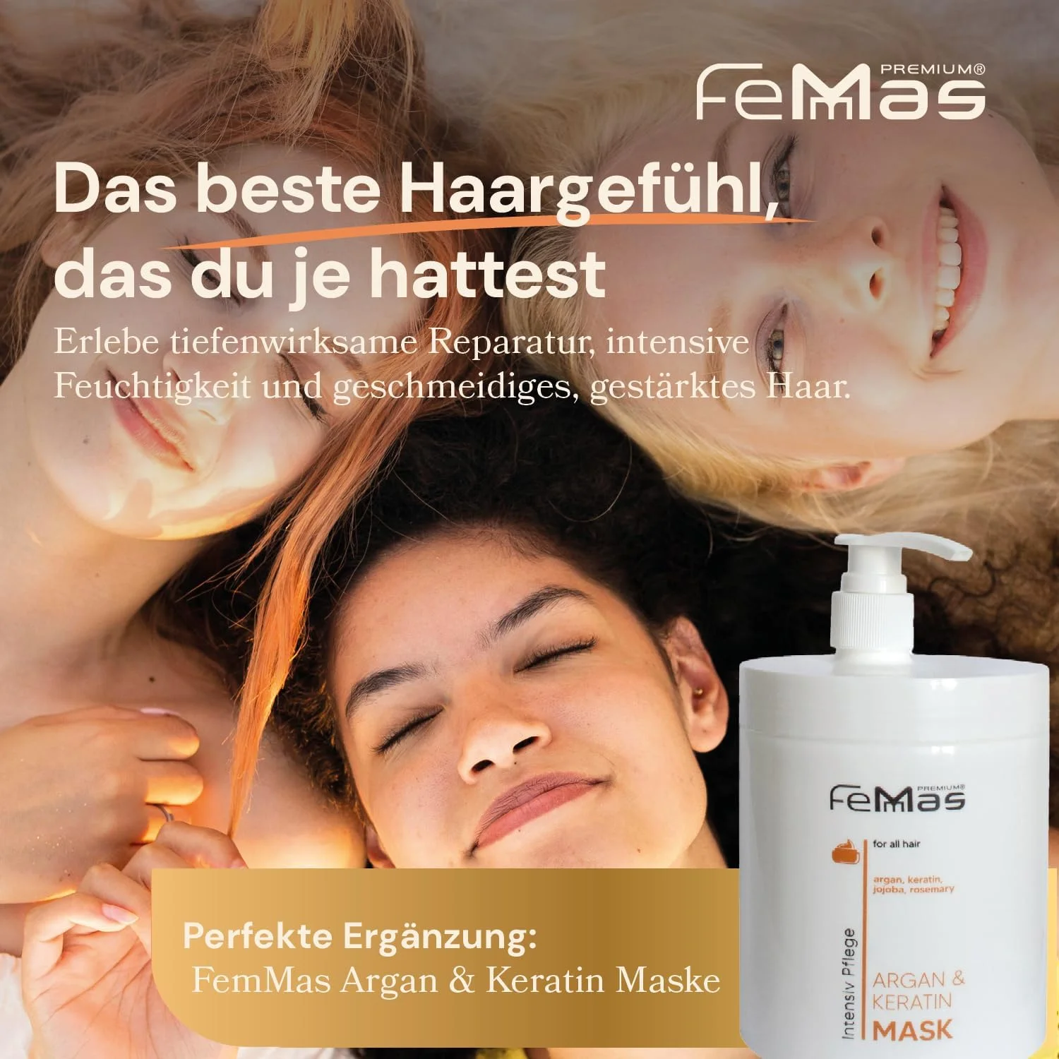 شامپو آرگان و کراتین FemMas با روغن های گیاهی و پروتئین ها، پروتئین غنی برای موهای سالم و نرم، کیفیت آرایشگاهی، 1000 میلی لیتر با پمپ شامپو آرگان و کراتین FemMas با روغن های گیاهی و پروتئین ها، پروتئین غنی برای موهای سالم و نرم، کیفیت آرایشگاهی، 1000 میلی لیتر با پمپ