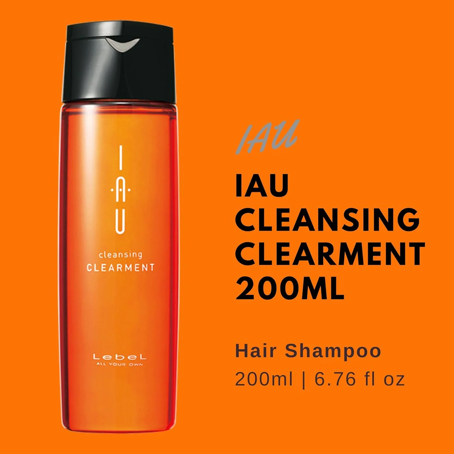 شامپو پاک کننده لبل IAU مدل Cleansing Clearment حجم 200 میلی لیتر شامپو پاک کننده لبل IAU مدل Cleansing Clearment حجم 200 میلی لیتر