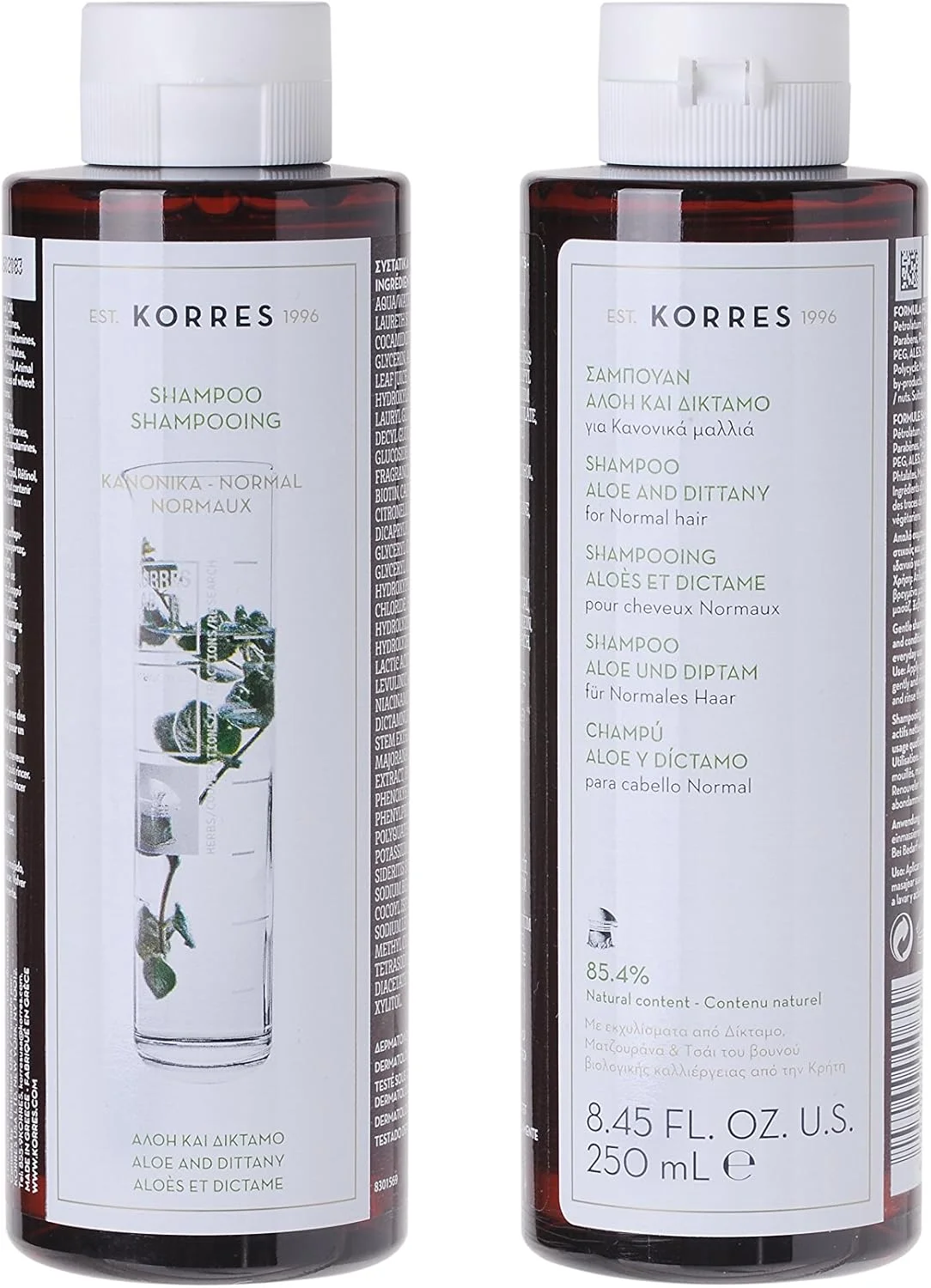 شامپو آلوئه و دیتانی کوررس برای موهای معمولی 250 میلی لیتر شامپو آلوئه و دیتانی کوررس برای موهای معمولی 250 میلی لیتر