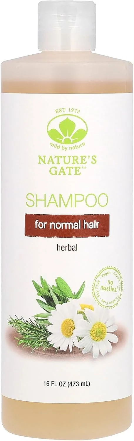 Mild By Nature, (Nature's Gate), شامپو گیاهی برای موهای معمولی، 473 میلی لیتر Mild By Nature, (Nature's Gate), شامپو گیاهی برای موهای معمولی، 473 میلی لیتر