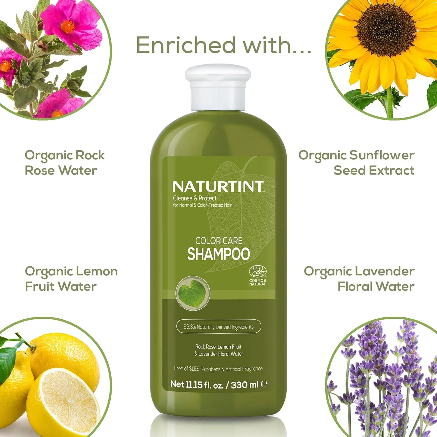 شامپو مراقبت از رنگ مو نچرالینت، مناسب موهای رنگ شده، خشک یا معمولی، فرموله شده برای حفظ شادابی بدون پارابن، سدیم لوریل سولفات یا سدیم لورت سولفات شامپو مراقبت از رنگ مو نچرالینت، مناسب موهای رنگ شده، خشک یا معمولی، فرموله شده برای حفظ شادابی بدون پارابن، سدیم لوریل سولفات یا سدیم لورت سولفات