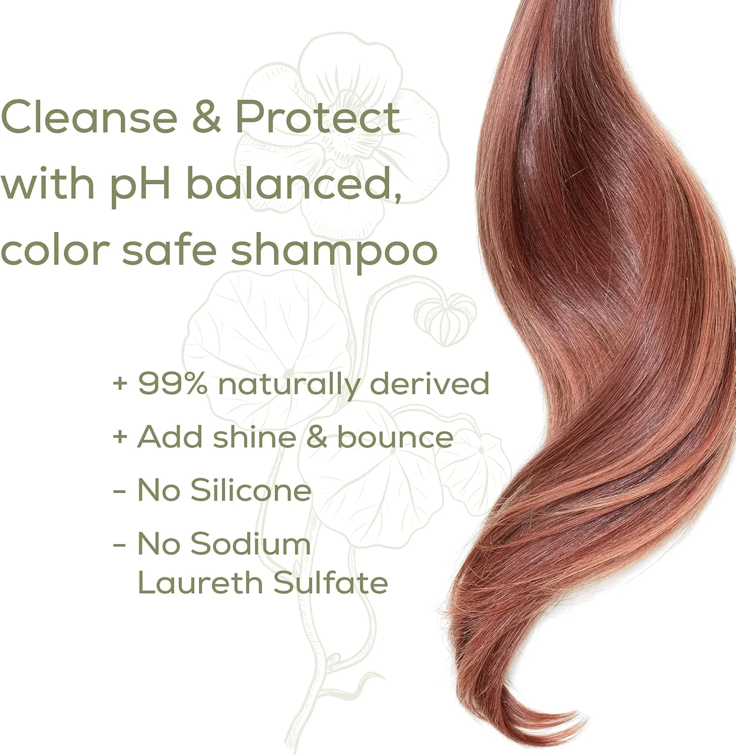 شامپو مراقبت از رنگ مو نچرالینت، مناسب موهای رنگ شده، خشک یا معمولی، فرموله شده برای حفظ شادابی بدون پارابن، سدیم لوریل سولفات یا سدیم لورت سولفات شامپو مراقبت از رنگ مو نچرالینت، مناسب موهای رنگ شده، خشک یا معمولی، فرموله شده برای حفظ شادابی بدون پارابن، سدیم لوریل سولفات یا سدیم لورت سولفات