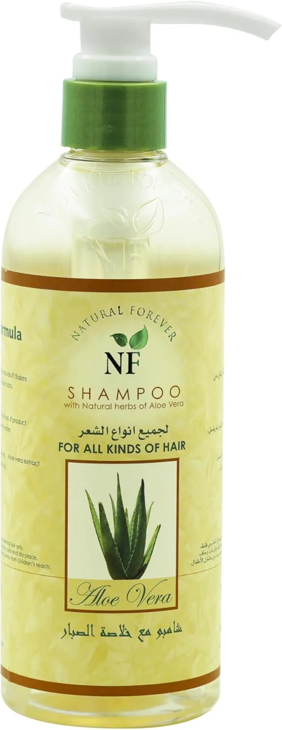 شامپو آلوئه ورا نچرال فوراور برای انواع مو | مواد طبیعی | از بین برنده شوره سر | کاهش ریزش مو | مرطوب کننده طبیعی | 500 میلی لیتر شامپو آلوئه ورا نچرال فوراور برای انواع مو | مواد طبیعی | از بین برنده شوره سر | کاهش ریزش مو | مرطوب کننده طبیعی | 500 میلی لیتر