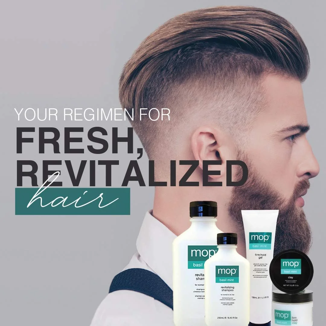 شامپو احیا کننده مو MOP، نعناع ریحان، 250 میلی لیتر شامپو احیا کننده مو MOP، نعناع ریحان، 250 میلی لیتر