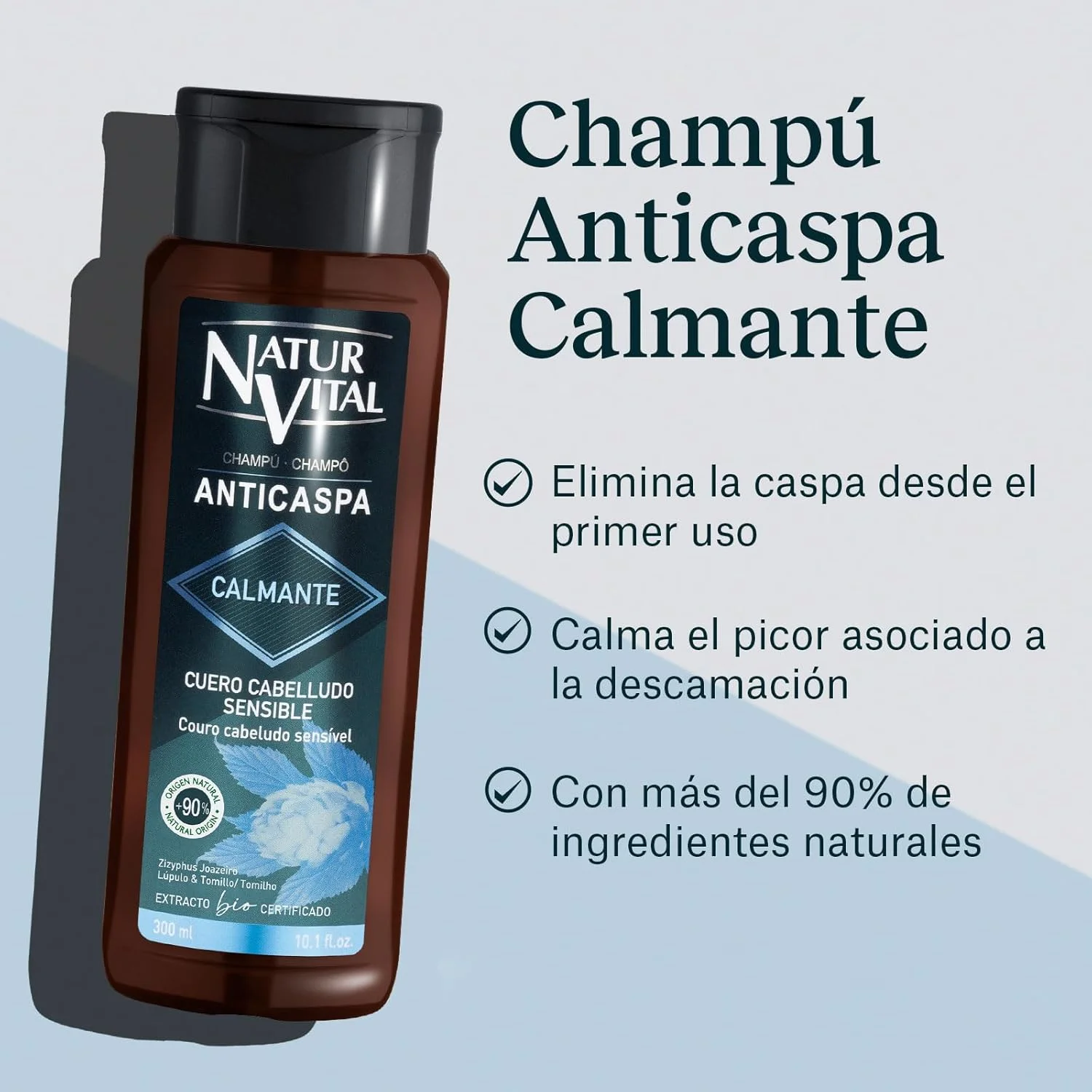 شامپو ضد شوره موهای معمولی ناتور ویتال - 300 میلی لیتر شامپو ضد شوره موهای معمولی ناتور ویتال - 300 میلی لیتر